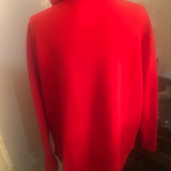 NIKE high low red hooded high low jacket. 🔥🔥  PLUS FREE SHIPPING - Picture 6 of 7